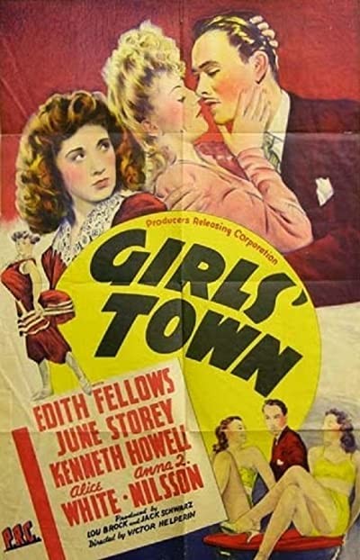 Girls' Town (1942) afişi