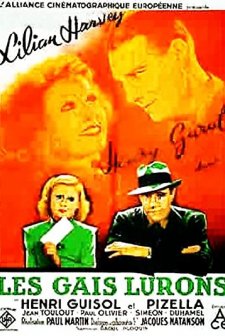 Les Gais Lurons (1936) afişi