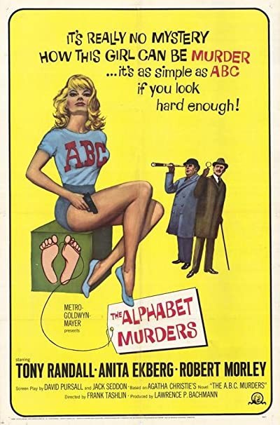 The Alphabet Murders (1965) afişi