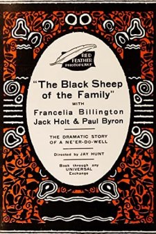 The Black Sheep Of The Family (1916) afişi