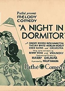 A Night In A Dormitory (1930) afişi