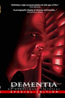 Dementia: An Experiment In Terror (2006) afişi