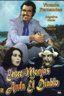 Entre Monjas Anda El Diablo (1973) afişi