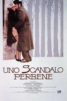 Uno Scandalo Perbene (1984) afişi