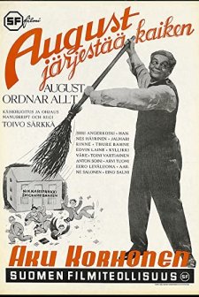 August Järjestää Kaiken (1942) afişi