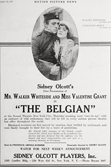 The Belgian (1918) afişi