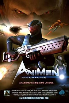 Animen: Triton Force (2010) afişi