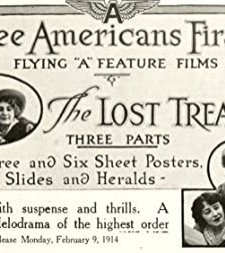 The Lost Treasure (1914) afişi