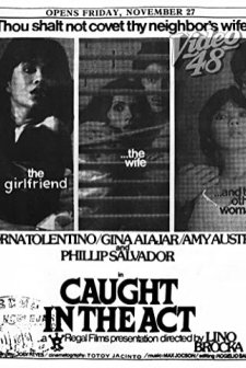 Caught in the Act (1981) afişi