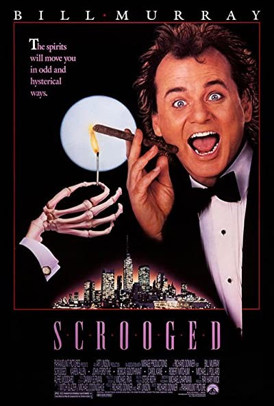 Scrooged (1988) afişi