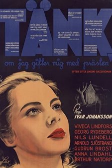 Tänk, Om Jag Gifter Mig Med Prästen (1941) afişi