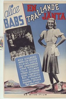 En Trallande Jänta (1942) afişi