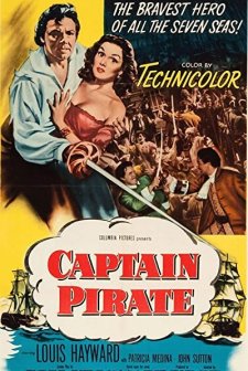Captain Pirate (1952) afişi