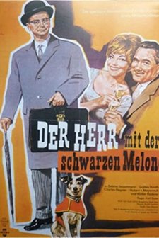 Der Herr mit der schwarzen Melone (1960) afişi