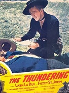 The Thundering Trail (1951) afişi