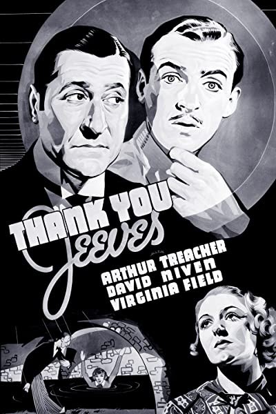 Teşekkürler Jeeves (1936) afişi