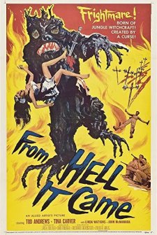 From Hell It Came (1957) afişi