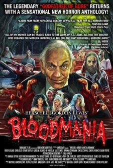 Herschell Gordon Lewis' BloodMania (2017) afişi