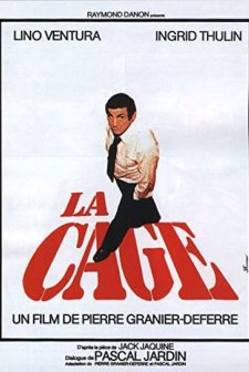 La cage (1975) afişi