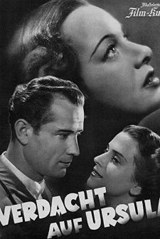 Verdacht Auf Ursula (1939) afişi