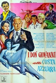 I Don Giovanni Della Costa Azzurra (1962) afişi