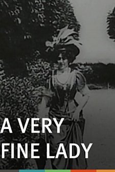 Une Dame Vraiment Bien (1908) afişi