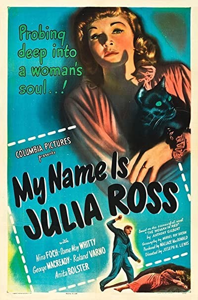 Benim Adım Julia Ross (1945) afişi