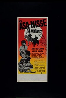 Åsa-nisse På Mallorca (1962) afişi