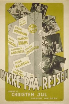 Lykke Paa Rejsen (1947) afişi