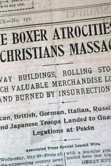 Massacre Of The Christians By The Chinese (1900) afişi