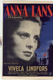 Anna Lans (1943) afişi