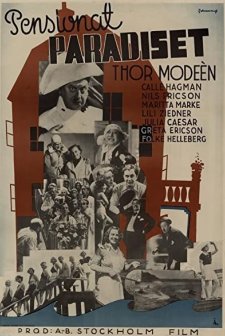 Pensionat Paradiset (1937) afişi