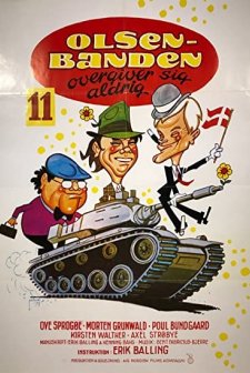 Olsen-banden Overgiver Sig Aldrig (1979) afişi