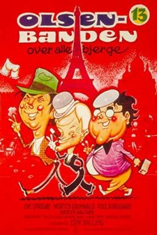 Olsen-banden Over Alle Bjerge (1981) afişi