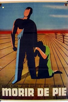 Morir De Pie (1957) afişi