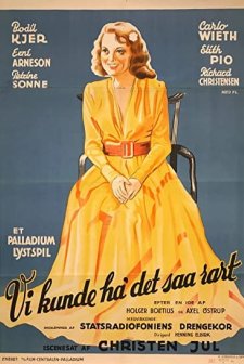 Vi Kunde Ha' Det Saa Rart (1942) afişi