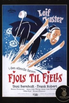 Fjols Til Fjells (1957) afişi