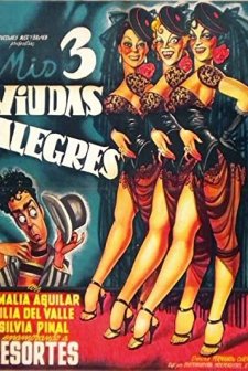 Mis Tres Viudas Alegres (1953) afişi