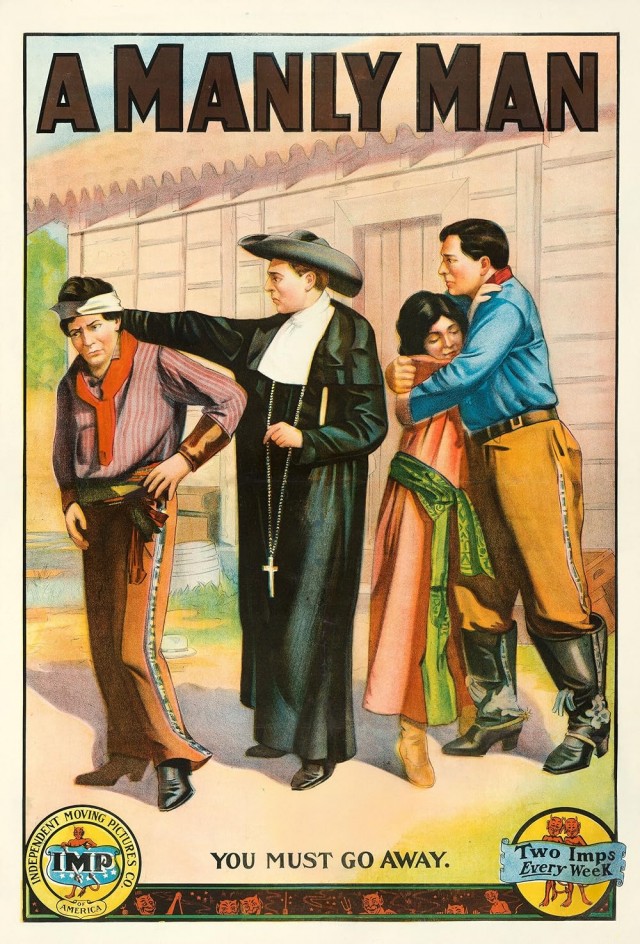 A Manly Man (1911) afişi