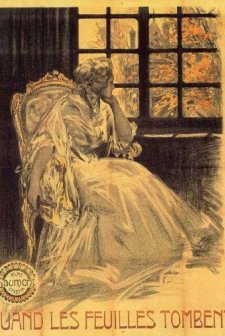 Quand les feuilles tombent (1912) afişi