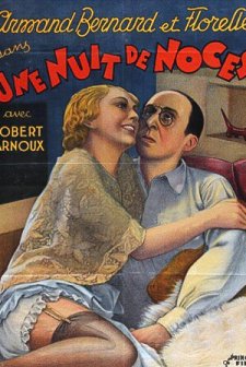 Une nuit de noces (1935) afişi