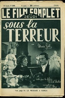 Sous la terreur (1936) afişi