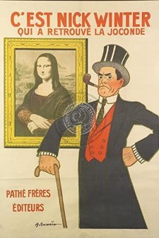 Nick Winter et le vol de la Joconde (1911) afişi