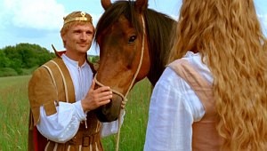 Die Gänsemagd Fotoğrafı