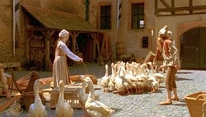 Die Gänsemagd Fotoğrafı