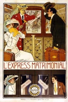 L'express matrimonial (1912) afişi