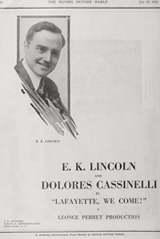 Lafayette, We Come (1918) afişi