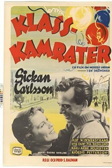 Klasskamrater (1952) afişi