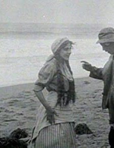 Lines Of White On A Sullen Sea (1909) afişi