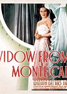 The Widow from Monte Carlo (1935) afişi